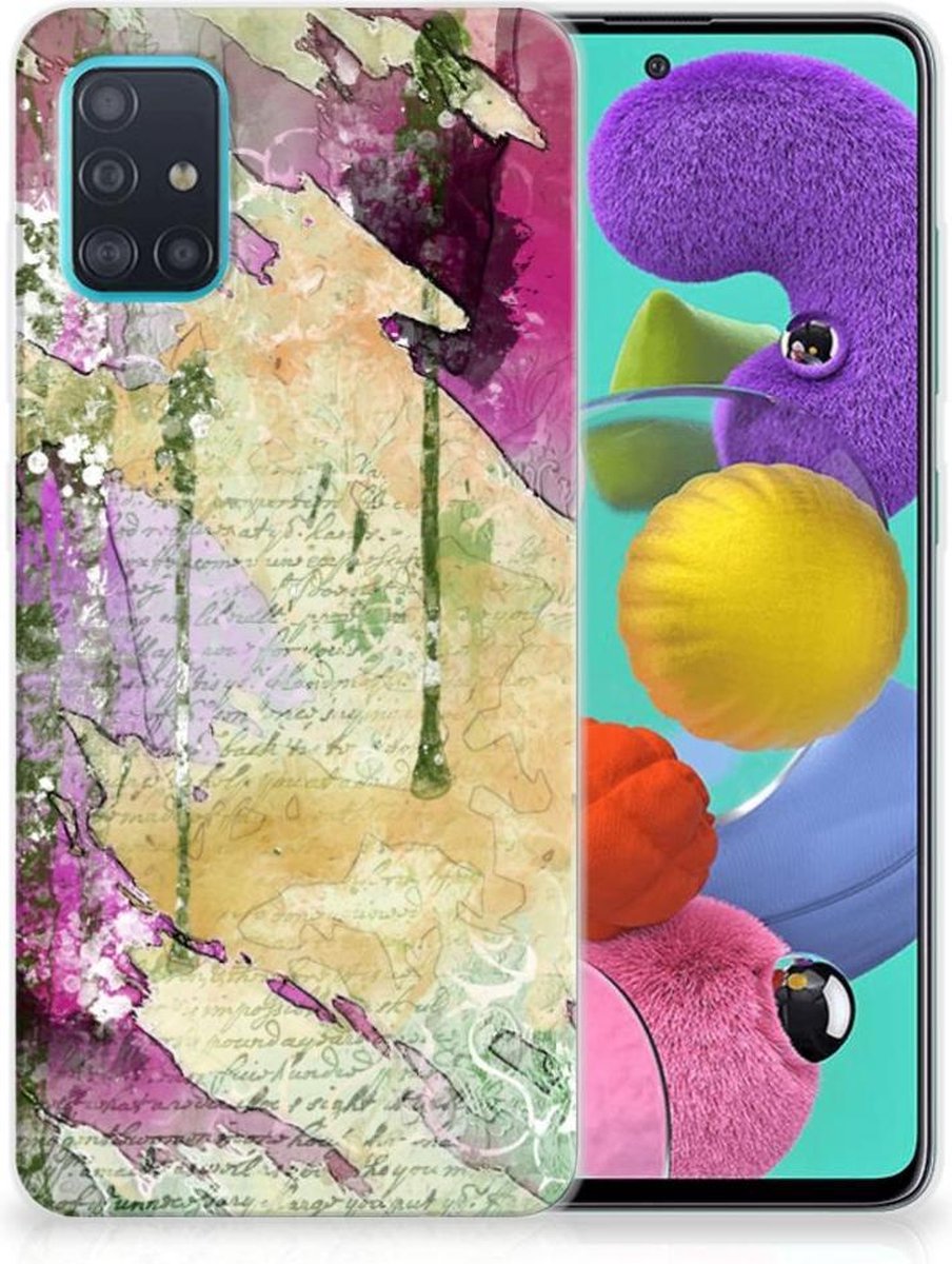Hoesje maken Samsung Galaxy A51 Letter Painting