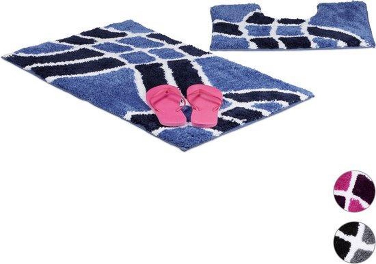 Anti-slip bad- en douchematten badmat Atlantis verschillende kleuren - Hulpmiddelen voor Zorg & Welzijn