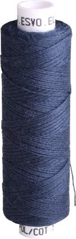 1000 meter naaigaren dikte 30 50 80 120 (700 - wit, dikte 50 - jeans & leer