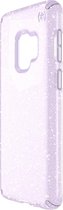 Speck Presidio Glitter Hoesje Samsung Galaxy S9 Transparant Paars
