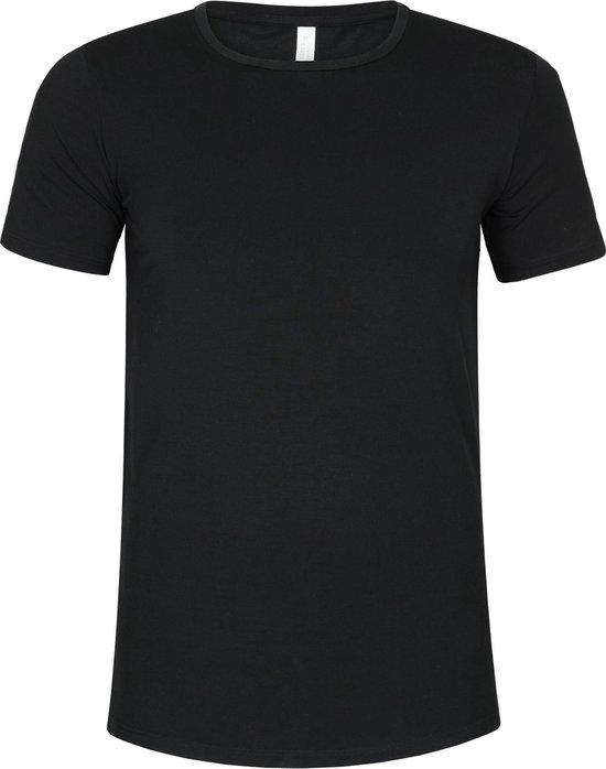 Muchachomalo T-shirts O-hals Bamboo - zwart - Maat L | bol.com