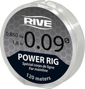 Rive Power Rig Line - 0.09 - 120m - Transparant - Transparant