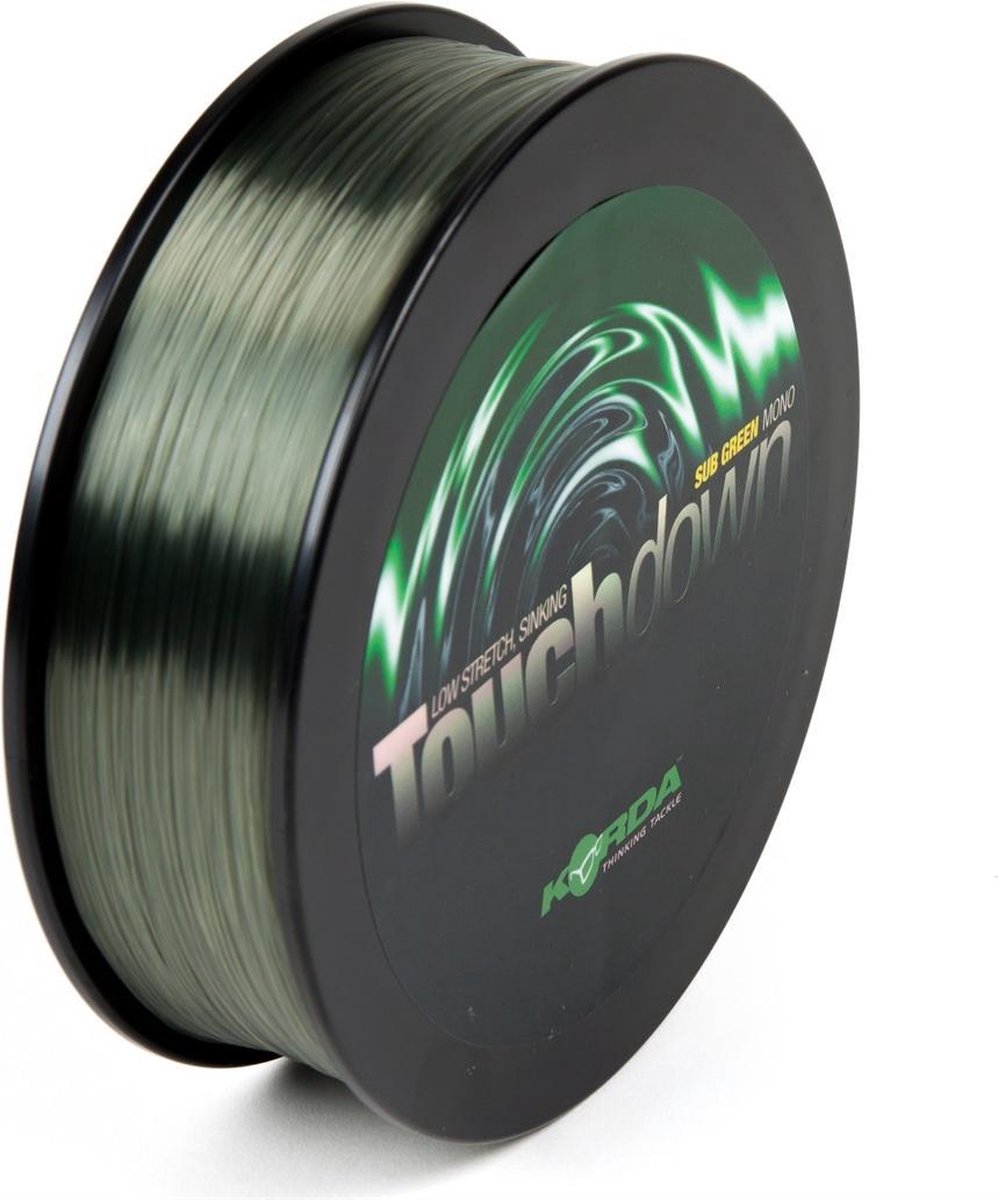 Korda Touchdown - Groen - Nylon Vislijn - 0.40mm - 1000m - Groen
