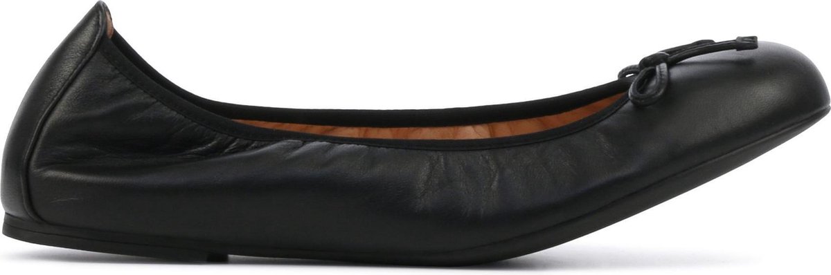 Unisa Ballerina's Dames / Damesschoenen - Leer - Acor - Zwart - Maat 36 |  bol.com