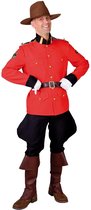 Politie & Detective Kostuum | Canadese Mounty Bereden Politie | Man | XXL | Carnaval kostuum | Verkleedkleding