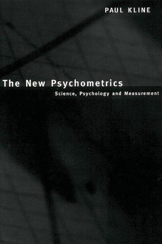 The New Psychometrics - cover