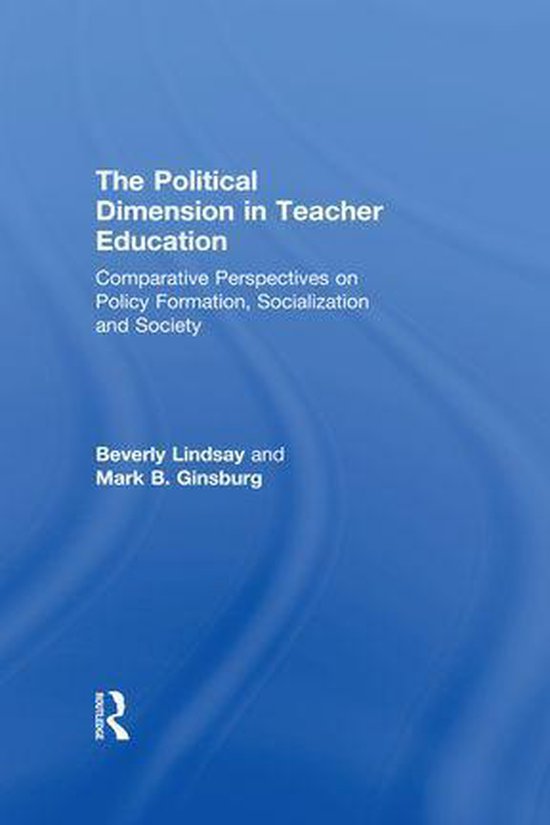 The Political Dimension In Teacher Education - cover