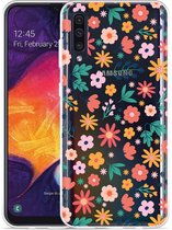Galaxy A50 Hoesje Always have flowers - Designed by Cazy