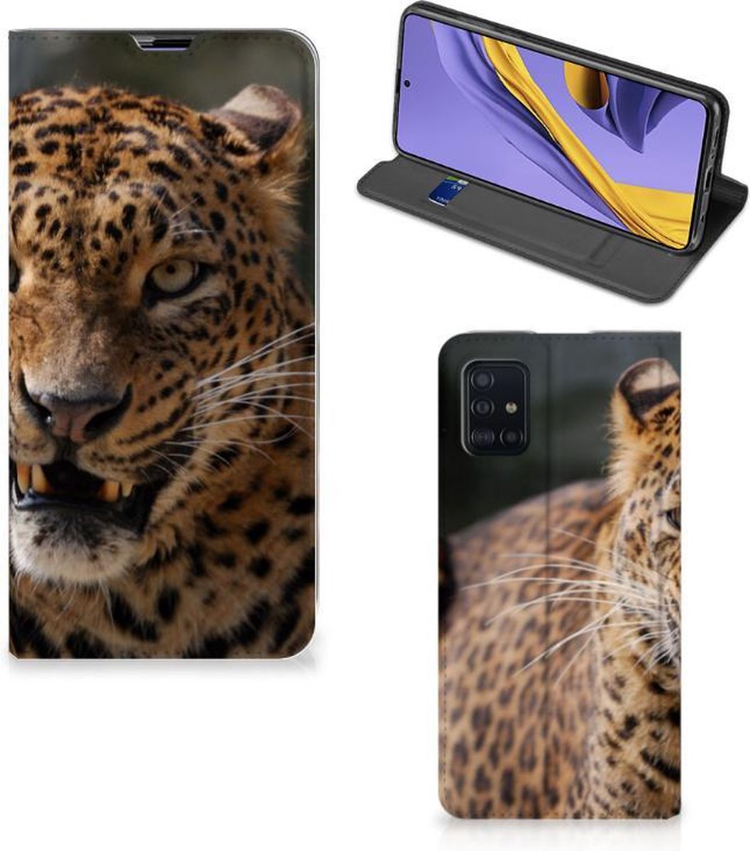 Samsung Galaxy A51 Hoesje maken Luipaard