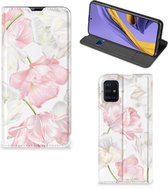 GSM Hoesje Geschikt voor Samsung Galaxy A51 Lovely Flowers