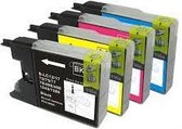 Brother LC-1280 inktcartridges multipack 4 stuks - Huismerk