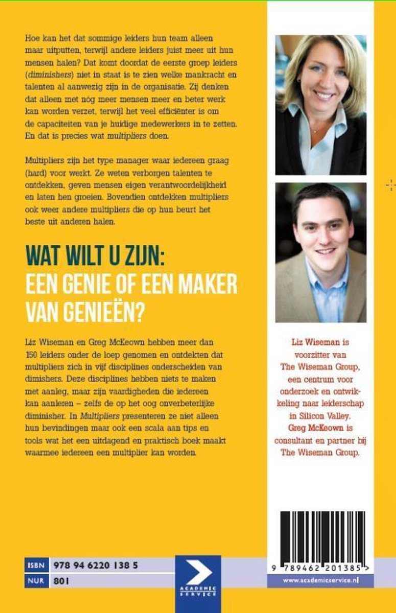Multipliers - back cover