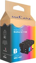 weCare Brother LC-1100 4-pack BKCMY