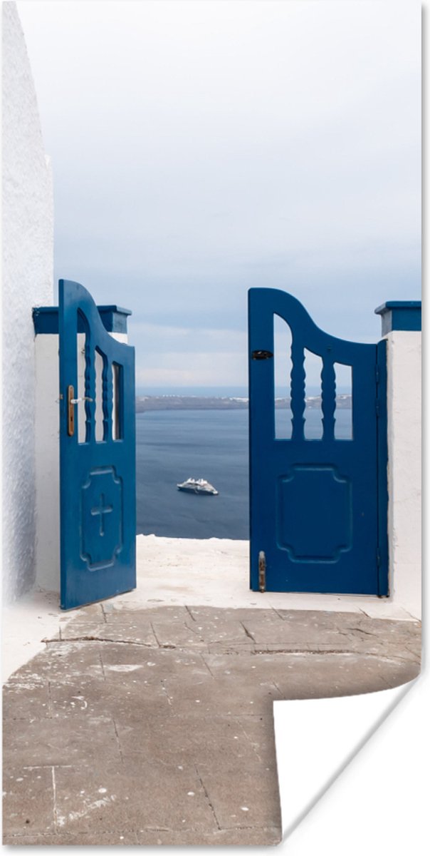 Deur - Blauw - Wit - Architectuur