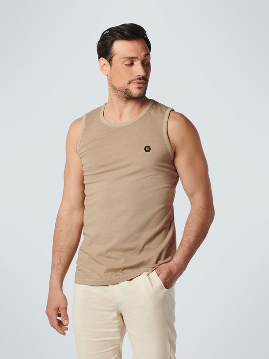 No Excess Mannen Singlet Khaki L