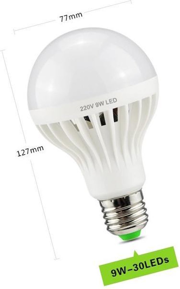 E27 led lamp met geluidssensor (9 watt) | bol.com