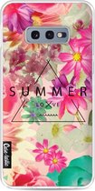 Casetastic Samsung Galaxy S10e Hoesje - Softcover Hoesje met Design - Summer Love Flowers Print