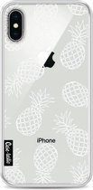 Casetastic Softcover Apple iPhone X - Pineapples Outline