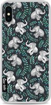 Casetastic Softcover Apple iPhone X - Laughing Baby Elephants