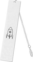 Akyol - raket boekenlegger - Raket - stoerste astronaut - gegraveerde sleutelhanger - vliegen - planeten - universum - zonnestelsel - cadeau - gepersonaliseerd - accessoires - sleutelhanger met naam