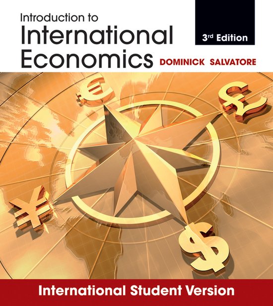 Introduction To International Economics - cover