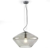 Deco Mode - Gabriella - hanglamp - glas - Ø45cm - smokey grey