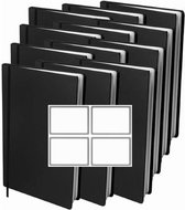 Rekbare kaften Dresz ZWART pack 12 stuks + Gratis etiketten 12 stuks