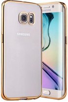 Samsung S7 Hoesje TPU Ultradun Kleur Goud + Autolader