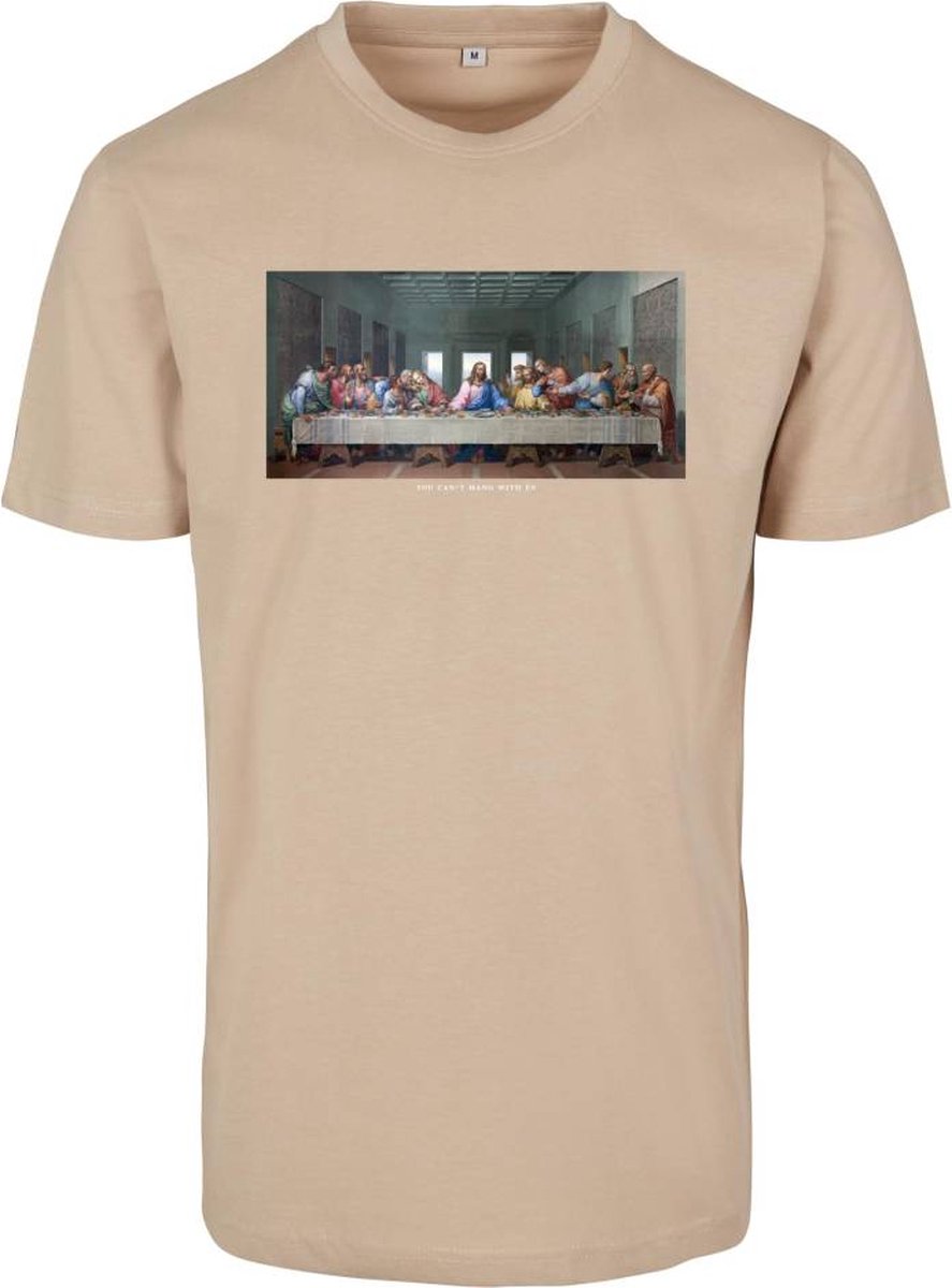 Mister Tee Can’t Hang With Us Heren T-shirt M Creme