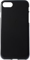 Coque en silicone noire pour iPhone 7 / TPU en gel de Siliconen / Coque arrière / Coque Iphone 7 noire noire