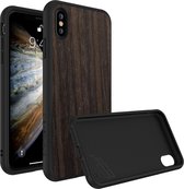 RhinoShield SolidSuit Black Oak iPhone XS Hoesje