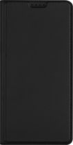 Dux Ducis Hoesje Met Pasjeshouder Geschikt voor Nokia G22 - Dux Ducis Slim Softcase Bookcase - Zwart