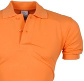 VDHT - Trendy Effen Heren Polo - Ongetailleerd - Oranje