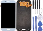 Origineel LCD-scherm en Digitizer Full Assembly voor Galaxy A7 (2017), A720F, A720F / DS (blauw)