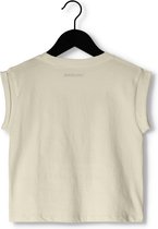 Zadig & Voltaire X15380 Tops & T-shirts Meisjes - Shirt - Ecru - Maat 128