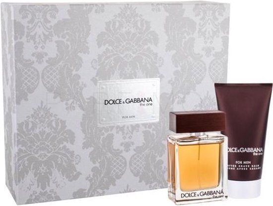 Dolce & Gabbana The One Men geschenkset - 50 ml eau de toilette + 75 ml aftershave - Dolce & Gabbana
