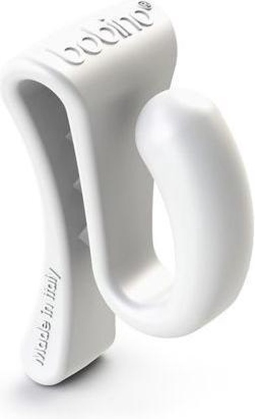 Bobino sleutelhouder voor in de tas Key Clip - Wit