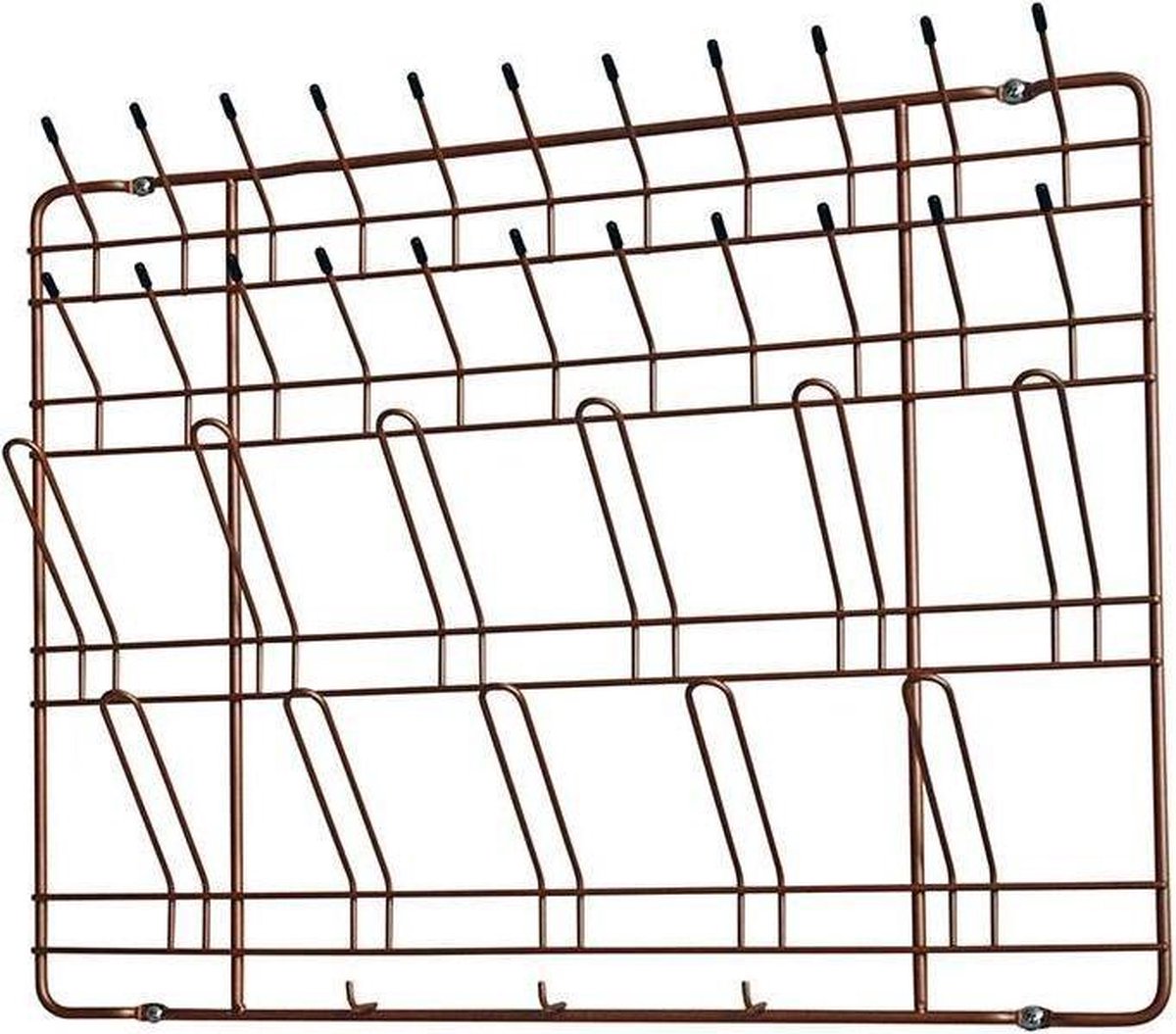 PUHLMANN - frame, opbergrek, STOW & HANGFRAME, 7 mm staal, koper