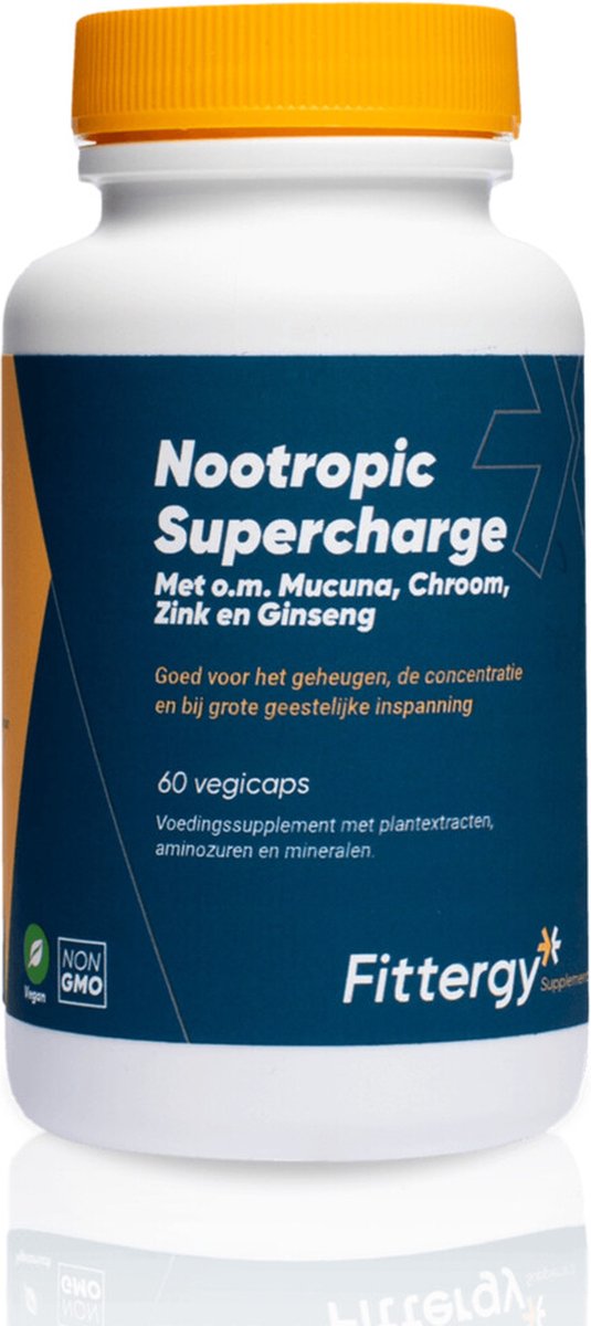 Fittergy Supplements Nootropic Supercharge 60 capsules