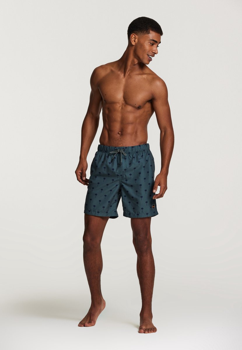 men swimshort scratched shiwi palm — afbeelding 6