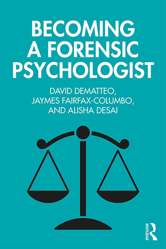 Becoming a Forensic Psychologist - cover