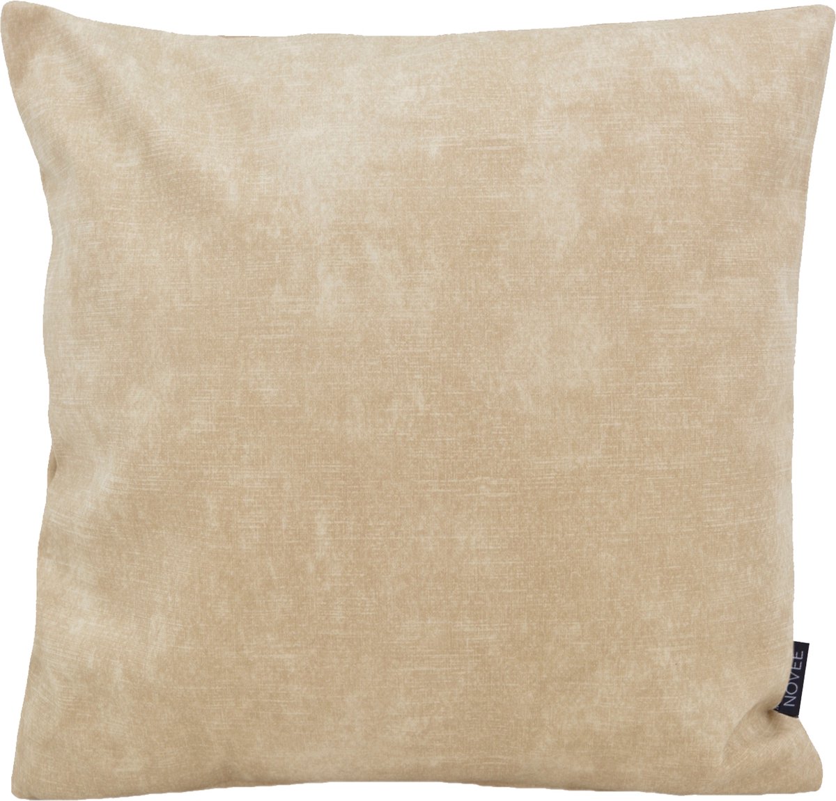 NOVÉE Kentya Beige Kussenhoes | Polyester - Waterafstotend | 45 x 45 cm