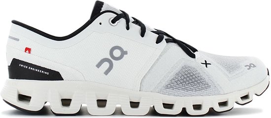 ON Running Cloud X 3 - Heren Sneakers Schoenen Wit-Zwart 60.98706 - Maat EU 42 US 8.5