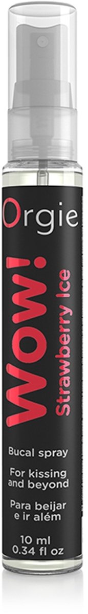 Orgie - Wow! Strawberry Ice - Bucal Spray - 0.34 fl oz / 10 ml