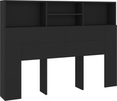 vidaXL-Hoofdbordkast-140x19x103,5-cm-zwart