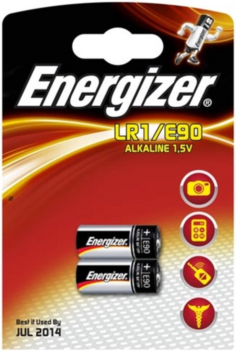 Energizer niet-oplaadbare batterijen BATT ENERGIZER E90 PP1 BL 1