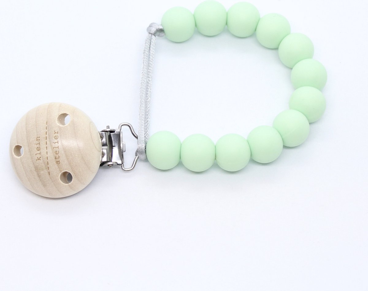 Goedkoopste Fopspeenketting uni-color mint