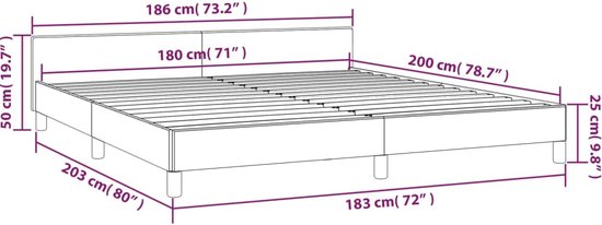 vidaXL-Bedframe-met-hoofdbord-kunstleer-grijs-180x200-cm