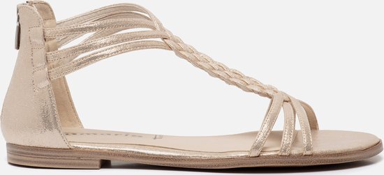 Tamaris Sandalen goud Texrtiel - Dames - Maat 38