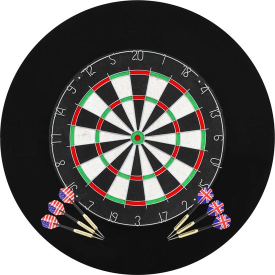 vidaXL Dartbord met 6 darts en | bol.com
